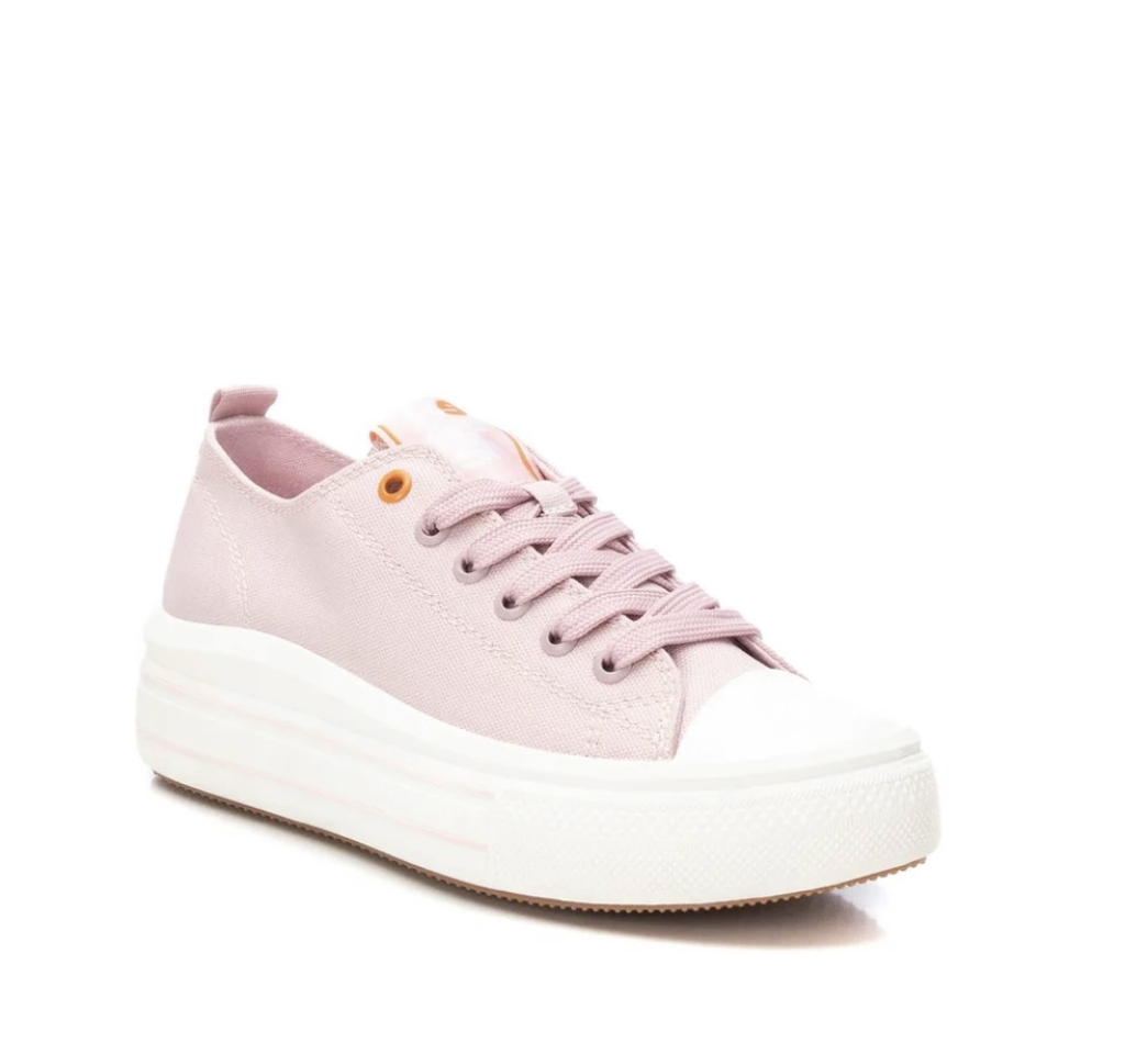 Sabatilla de lona rosa per a dona de REFRESHOES. Ref. 171930. T-441